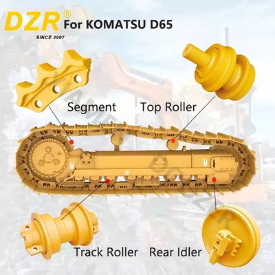 KOMATSU D65 オールシリーズ トップ・トラック・ローラー・アイダー・スプロケット・セグメント