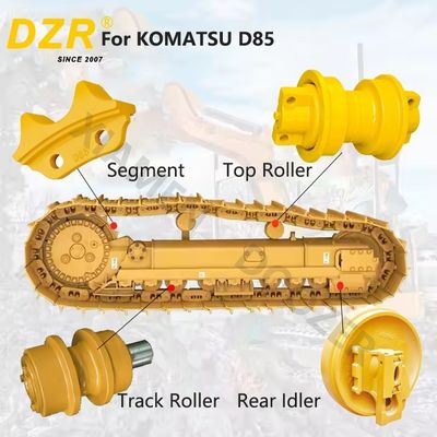 Όλο το σύνολο του υπόβαθρου για την KOMATSU D85 Όλες οι σειρές κορυφαίας τροχιάς κυλίνδρων idler