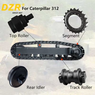 CAT312 全シリーズ トップ・トラック・ローラー・イドル・スプロケット・セグメント