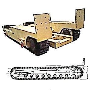 OEM 12トンのクローラー鋼/ゴムトラック・シャーシ 農業用機械用アッシー・トラクター・ローダー