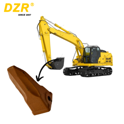 High Performance Long Lasting 9W8452RC-1 Excavator Bucket Tooth Suitable CAT J450 Series Excavator