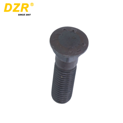 High Tensile Black Color 4f3656 Series Excavator Plow Bolt Spare Parts Suitable Cat Excavator