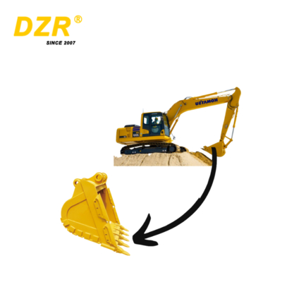 High Performance Durable Excavator Heavy Duty Bucket Suitable PC200RC Excavator