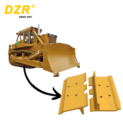 Durable Wear Resistant D355A-5 Bulldozer Undercarriage Parts Track Shoe With Iso Certification
